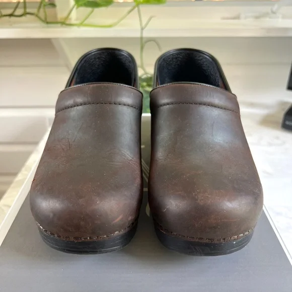 Brown Dansko Professional Clogs - Picture 2 of 10